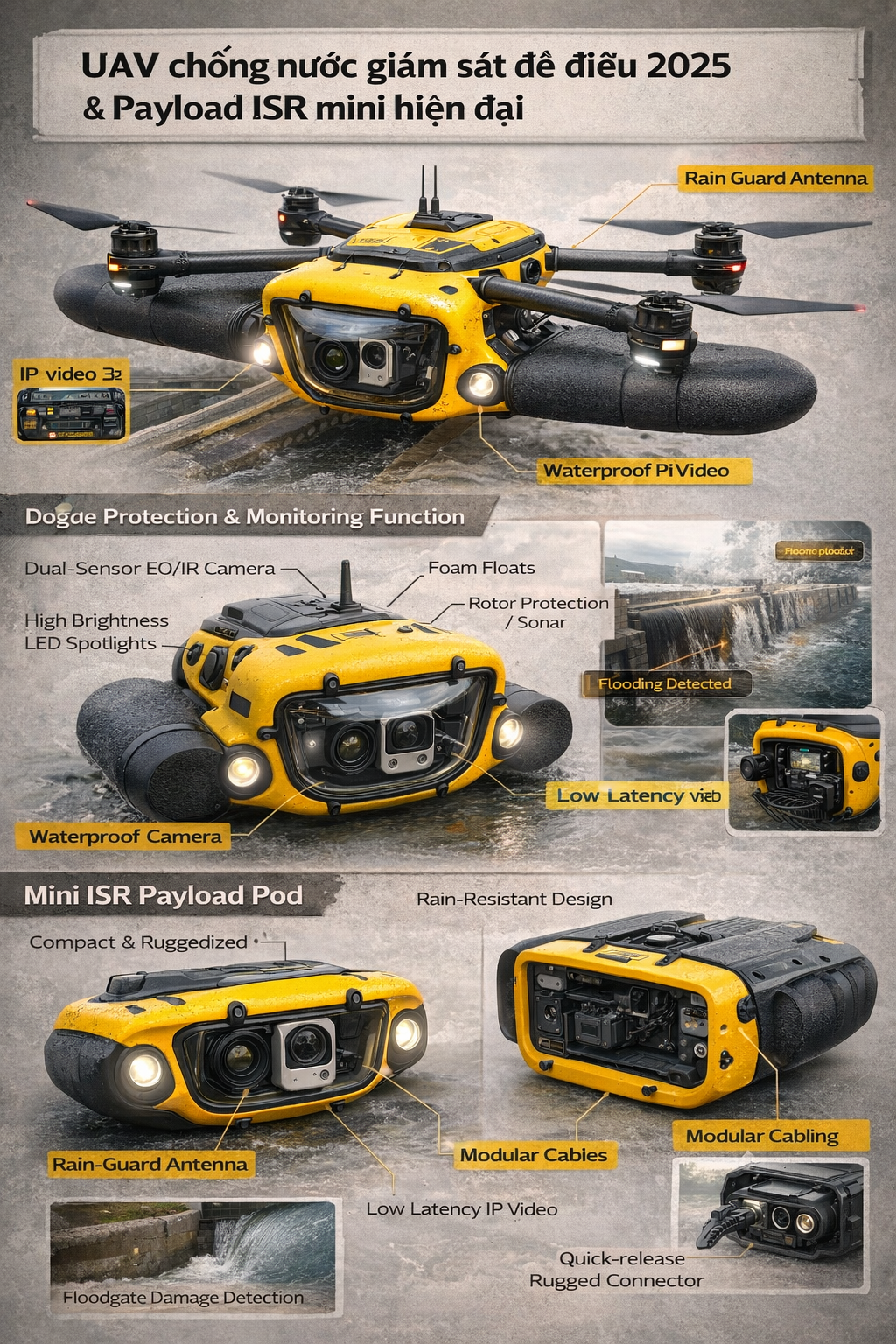 Payload waterproof